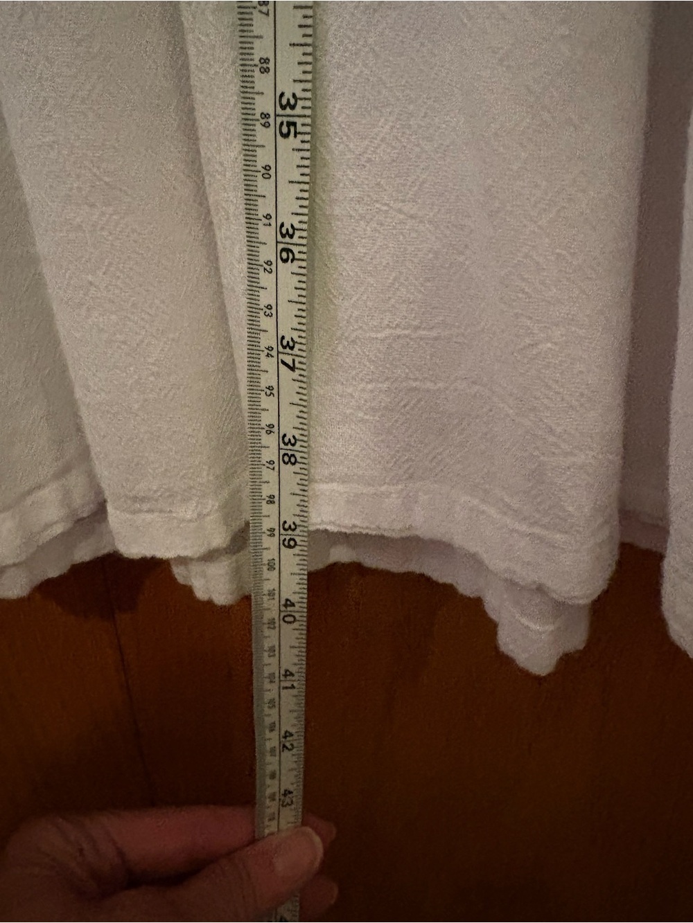 Oh My Gauze! White Wide-Leg Tiered Pants - Picture 6 of 6